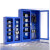 防暴器材柜盾牌钢叉柜子应急学校幼儿园保安八件套反恐器械装备柜 加厚款/1.8*0.9*0.55蓝色装备柜