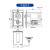 US/US-02调速电机控制器交流220V调速器单相减速马达驱动器 US206C/6W 220V US