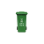 洁荣清 四色分类垃圾桶带轮带盖大容量商用大号户外环卫加厚桶  120L  7.2kg/个 1个