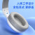 狼蛛（AULA）S6游戏耳机 蓝牙/2.4G/有线三模轻量化头戴式电竞耳机笔记本电脑USB线控耳机 鸢尾蓝 三模连接