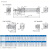 笔形气缸 PB12*40/45/50/60/70/75/80-S-U/R/CB PB12X50SU