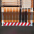 基坑护栏网交通设施建筑工地警示围栏安全围挡定型化临边防护栏杆 1.2*2m/5.2kg/黑黄/竖杆