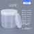 水杉500ml螺旋罐透明色塑料密封罐子储物罐带盖分装罐