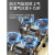奥突斯无油空压机工业级打气泵220v大型高压喷漆泵空气压缩机 4级(高配款)1500W*4-160L超值