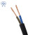 凌志橡皮绝缘电力电缆 中型橡套软电缆 YZ-300/500V 3*2.5+2*1.5 100米