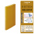 KING JIM锦宫KIKTAS增减式资料册A4彩色可增加内页20页/40页 7281TW-GS 黄色 40页 A4
