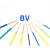禅诚电缆 BV7股(软)6平方 铜芯PVC绝缘电线 100米 黄绿双色