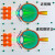 定制2023初中物理光学演示实验器材磁吸式激光笔红绿灯源强教学仪 透明 9cm柱面镜全套