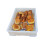 加厚周转箱白色面包框流转箱养龟箱塑料食品箱长方形收纳胶箱 含盖白色4#箱415*315*150毫米 创丰20多省