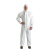 4510白色连身连帽防尘防护衣隔离服喷漆实验化工专用劳保服透气 4510 XL