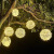 led藤球灯户外防水圆球灯景观挂树球灯工程亮化装饰 彩灯灯串 单
