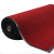 金固牢 KCAA-241 双条纹PVC复合地垫 1.6×1m 条绒地毯走道垫 走廊吸水防滑地垫 灰色