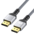 兰拓 DP线1.4版高清8K60HZ 2米带编织网高刷DisplayPort电脑显卡接显示器游戏电竞视频数据连接线兼容DP1.2