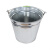 峰海（FENG HAI）加厚白铁桶铁皮桶水桶 提水桶 8L（2个装）