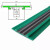 加强大C护栏聚乙烯绿色胶套输送机配件铝型材耐磨导轨平行垫轨 100宽大C护栏A款1米/条