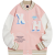 特步（XTEP）商场同款运动棒球服女夏季新款针织刺绣美式校园学生休闲外套 倾心粉 L