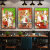 西餐厅墙面装饰画餐饮店披萨红酒自助餐意大利面牛扒店咖啡厅壁画 K01263-7 30*40（赠送安装配件）金色框ps
