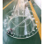 高透明圆柱形亚克力管有机玻璃管制品螺纹攻丝法兰实验仪器