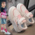 迪士尼（DISNEY）儿童运动鞋女童低帮板鞋春夏季2024新款小白鞋百搭软底学生跑步鞋 黑色 B13-(防水皮面) 28码/鞋内长约18.0cm