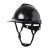 碳纤维纹头盔工地安全帽领导高级安全帽国标可定制 V型碳纤维纹黄色