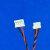 LED背光灯条连接线 LED升压板液晶屏 恒流板连接线4P转6p电子线 长度60CM