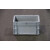 2316灰色蓝色加高小物流箱汽配专用箱300×200×175 灰色加平盖