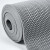 精邦 防滑垫地垫可裁剪PVC 熟胶加密耐磨灰色 120cm宽 5mm厚   每米价格