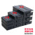 黑色防静电抽屉式元件盒通用积木零件箱物料箱元件收纳盒ESD周转箱 抽屉盒大25314070有隔板