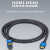 HDMI高清线4K数据线连接机投影仪机顶盒加长米光纤视频线 蓝色2.0版4K 3米