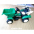 谷咖（guka）儿童电动拖拉机玩具车仿真男孩东方红小四轮可坐人带托斗大号 绿色单驱翻斗车