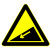 订制交通标志牌70三角慢字警示牌限速标牌道路反光标识牌铝板 左交叉路口