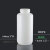 塑料瓶HDPE试剂瓶样品瓶密封液体包装采样瓶广口小口白色加厚酸碱 大口1000ml