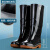 冬季男士水鞋雨靴男款防滑防水短筒中筒低帮套鞋胶鞋水靴雨鞋 3518白色（无棉套） 40