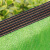 加厚绿色遮阳网防晒网隔热网户外庭院阳台楼顶花卉遮阴网 绿色包边打孔1米2米