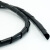 海斯迪克 HKHE-048 缠绕管 电线线束保护带 PE保护套包线管绕线管 黑色20mm*3m*3根
