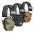 OLOEYWalkers射击战术耳机霍华德防护耳罩折叠式电子降噪拾音耳机比赛 黑色支架