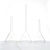 玻璃漏斗长颈40607590100120150mm实验室标准短管三角漏斗 短管 60mm 高硼硅玻璃