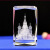 森匠水晶镇纸世界建筑模型埃菲尔铁塔纽约城旅游景点纪念礼品定制 50*50*80MM伦敦