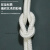 绳子捆绑绳白色尼龙绳子耐磨编织绳货车拉货沉水涤纶绳高强度户外工业品 高强涤纶绳4mm10米
