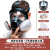 LISM防毒面具全面罩全脸喷漆专用放毒氧气面罩防尘口罩防护罩喷塑化工 硅胶防雾面具主体+3号防尘毒