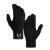 为知树足球皇马尤文巴萨手套冬季保暖训练男运动触屏手套 梅西(无带防滑)+口罩