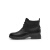 红蜻蜓妈妈棉鞋新款牛皮舒适休闲时装靴保暖女士棉鞋WTC43712 黑色 36