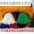 绳子耐磨彩色编织绳装饰捆绑绳超强拉力尼龙绳晾衣绳塑料绳帐篷绳 6毫米白色（65米）