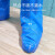 一次性鞋套防水雨天加厚长筒养殖场靴套防滑户外漂流耐磨塑料脚套 透明PE特厚款16g 46*40cm(10只
