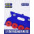 磁性材料卡片货架标签计数滚轮标签贴仓库物资管理10个起拍 定制四轮7.5X10四磁50个蓝白红