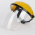 东部工品 防护面屏透明面罩电焊工面罩头戴式轻便式焊接面罩