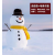 完壮圣诞节场景布置雪地棉 雪景 手撕仿真假雪花人造雪道具圣诞装饰品 雪地棉宽1.6米长2米