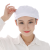 纺织女工帽车间工作帽白色卫生帽子防尘帽透气男女纺织帽子十只装 粉红色 女工帽十只装