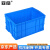 塑料周转箱加厚物流箱工业收纳整理箱中转胶筐长方形物料盒410*30 外径640*420*310mm