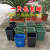 适用于户外环保内筒分类垃圾桶内胆桶塑料桶方形梯形铝塑复合材料 塑料方形22X30X30.5cm
